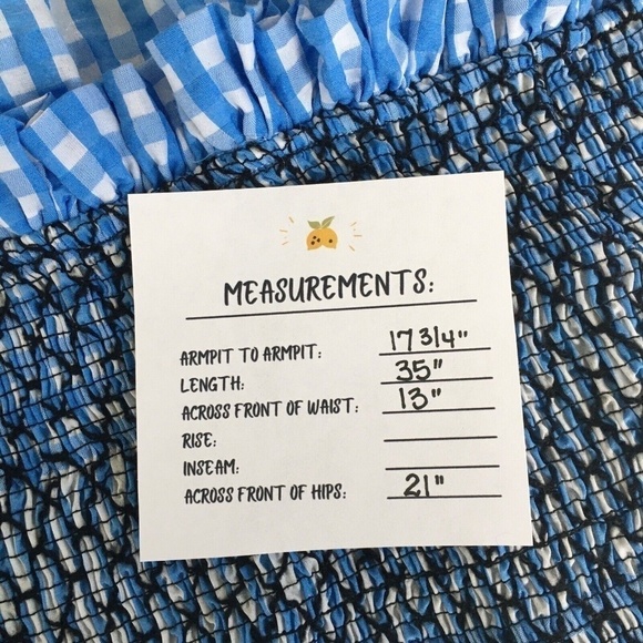 NWT!! GANNI Charron Smocked Gingham Dress Ruffle Peter Pan Mini Embroidered 36 4 - Picture 15 of 16